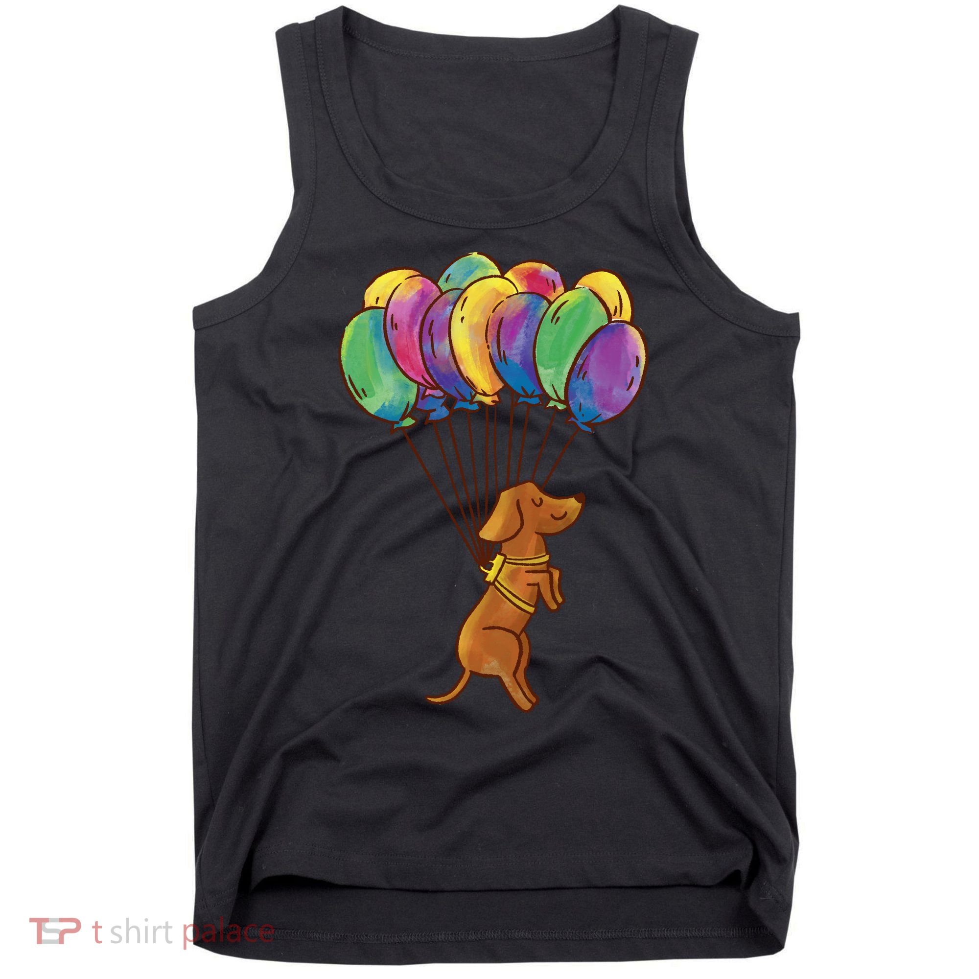 Balloon Dog Flying Tank Top
