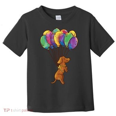 Balloon Dog Flying Toddler T-Shirt
