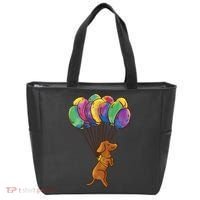 Balloon Dog Flying Tote Bag thumb 0