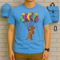 Balloon Dog Flying T-Shirt thumb 5