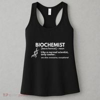 Biochemist Definition Funny Biochemistry Science Gift Women's Tank Top thumb 3