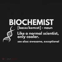Biochemist Definition Funny Biochemistry Science Gift Women's T-Shirt thumb 6