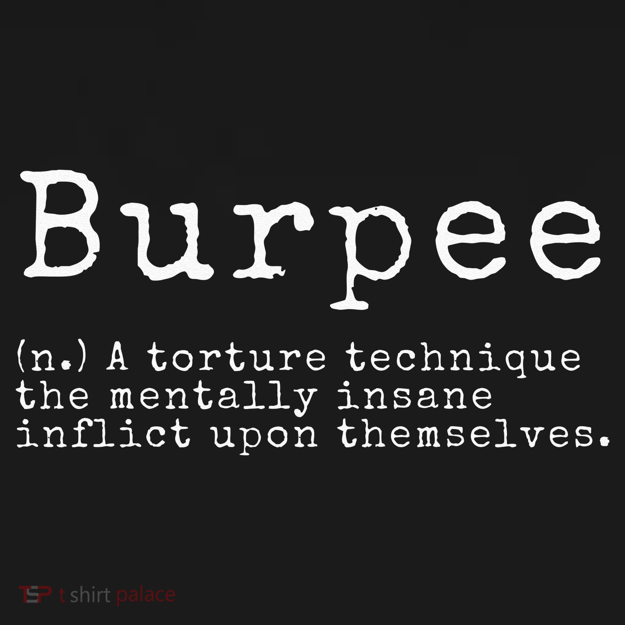 Burpee Definition Funny Workout Gift USA-Made Doggie Bandana