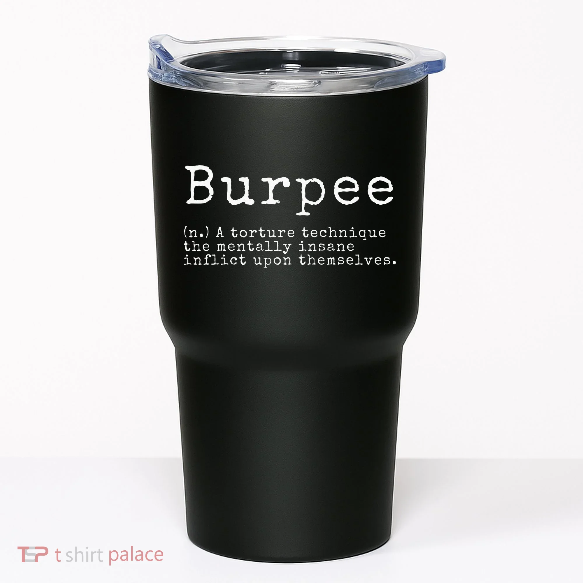 Burpee Definition Funny Workout Gift Tumbler