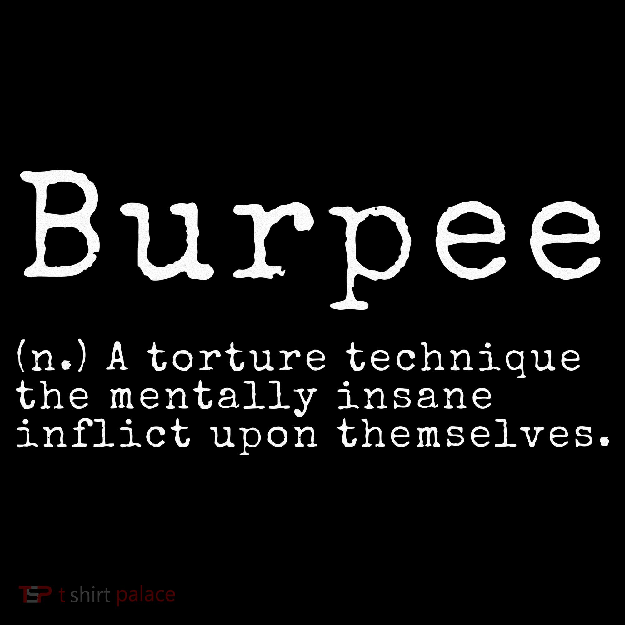 Burpee Definition Funny Workout Gift Kids Hoodie