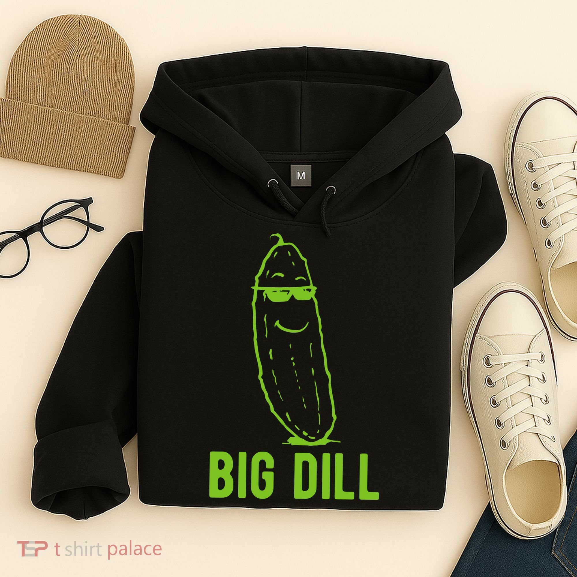 Big Dill Funny Pickle Hoodie