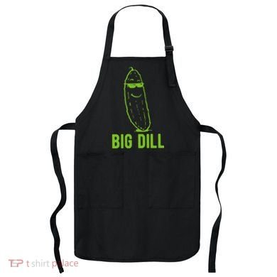 Big Dill Funny Pickle Apron