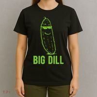 Big Dill Funny Pickle T-Shirt thumb 4