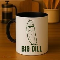 Big Dill Funny Pickle Coffee Mug thumb 4