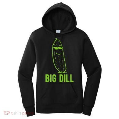 Big Dill Funny Pickle Women's Hoodie