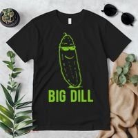 Big Dill Funny Pickle Premium T-Shirt thumb 2