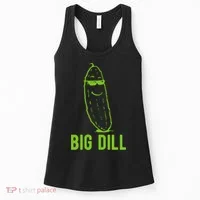 Big Dill Funny Pickle Women's Tank Top thumb 0