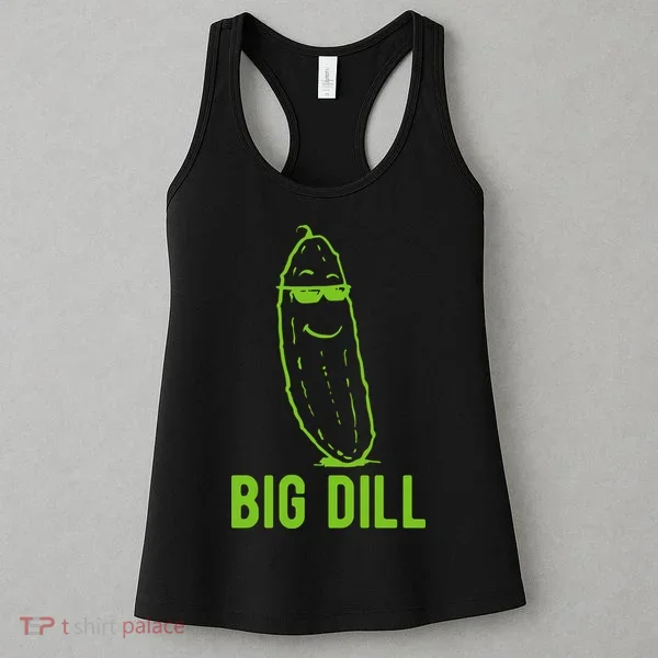 Big Dill Funny Pickle Women's Tank Top