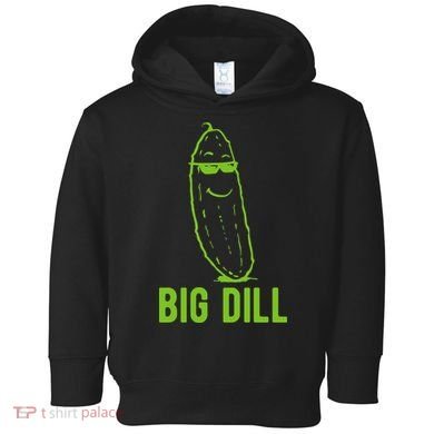 Big Dill Funny Pickle Toddler Hoodie