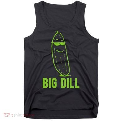 Big Dill Funny Pickle Tank Top