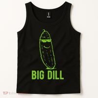 Big Dill Funny Pickle Tank Top thumb 2
