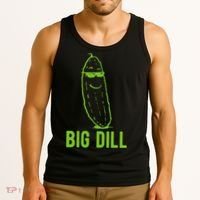 Big Dill Funny Pickle Tank Top thumb 3