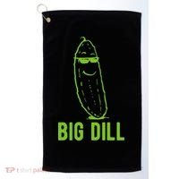Big Dill Funny Pickle Golf Towel thumb 0
