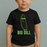 Big Dill Funny Pickle Toddler T-Shirt thumb 2