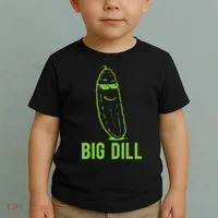 Big Dill Funny Pickle Toddler T-Shirt thumb 2