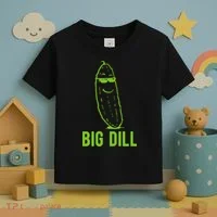 Big Dill Funny Pickle Toddler T-Shirt thumb 3