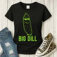 Big Dill Funny Pickle Women's T-Shirt thumb 3