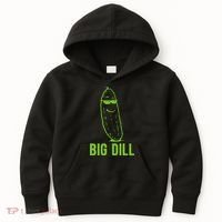 Big Dill Funny Pickle Kids Hoodie thumb 0