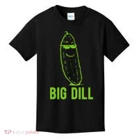 Big Dill Funny Pickle Kids T-Shirt thumb 0