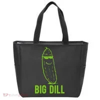 Big Dill Funny Pickle Tote Bag thumb 0