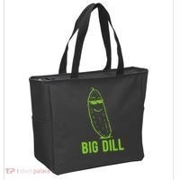 Big Dill Funny Pickle Tote Bag thumb 2