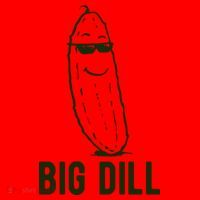 Big Dill Funny Pickle Santa Hat thumb 1