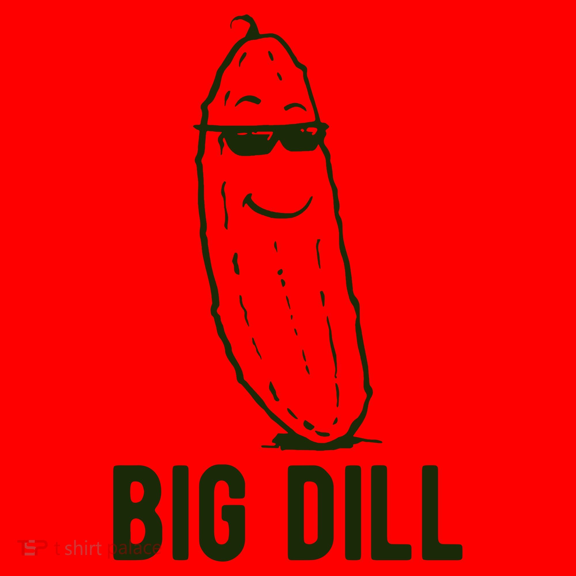 Big Dill Funny Pickle Santa Hat