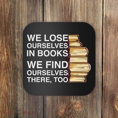 Book Design For A Book Lover Coaster
