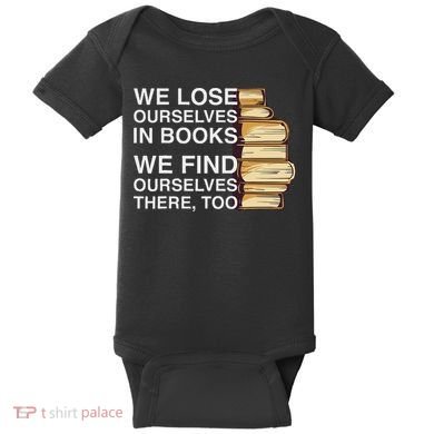 Book Design For A Book Lover Baby Bodysuit