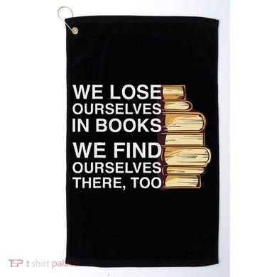 Book Design For A Book Lover Golf Towel