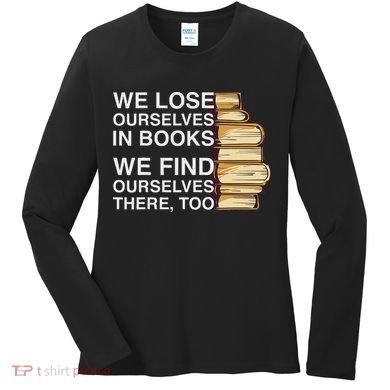 Book Design For A Book Lover Women's Long Sleeve Shirt