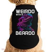 Bearded Dragon Funny Reptile Lover Doggie Tank thumb 0