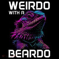 Bearded Dragon Funny Reptile Lover Doggie Tank thumb 4