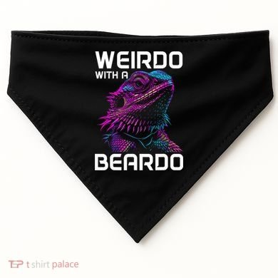 Bearded Dragon Funny Reptile Lover USA-Made Doggie Bandana