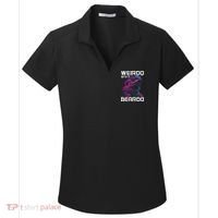 Bearded Dragon Funny Reptile Lover Women's Dry Zone Grid Polo thumb 0