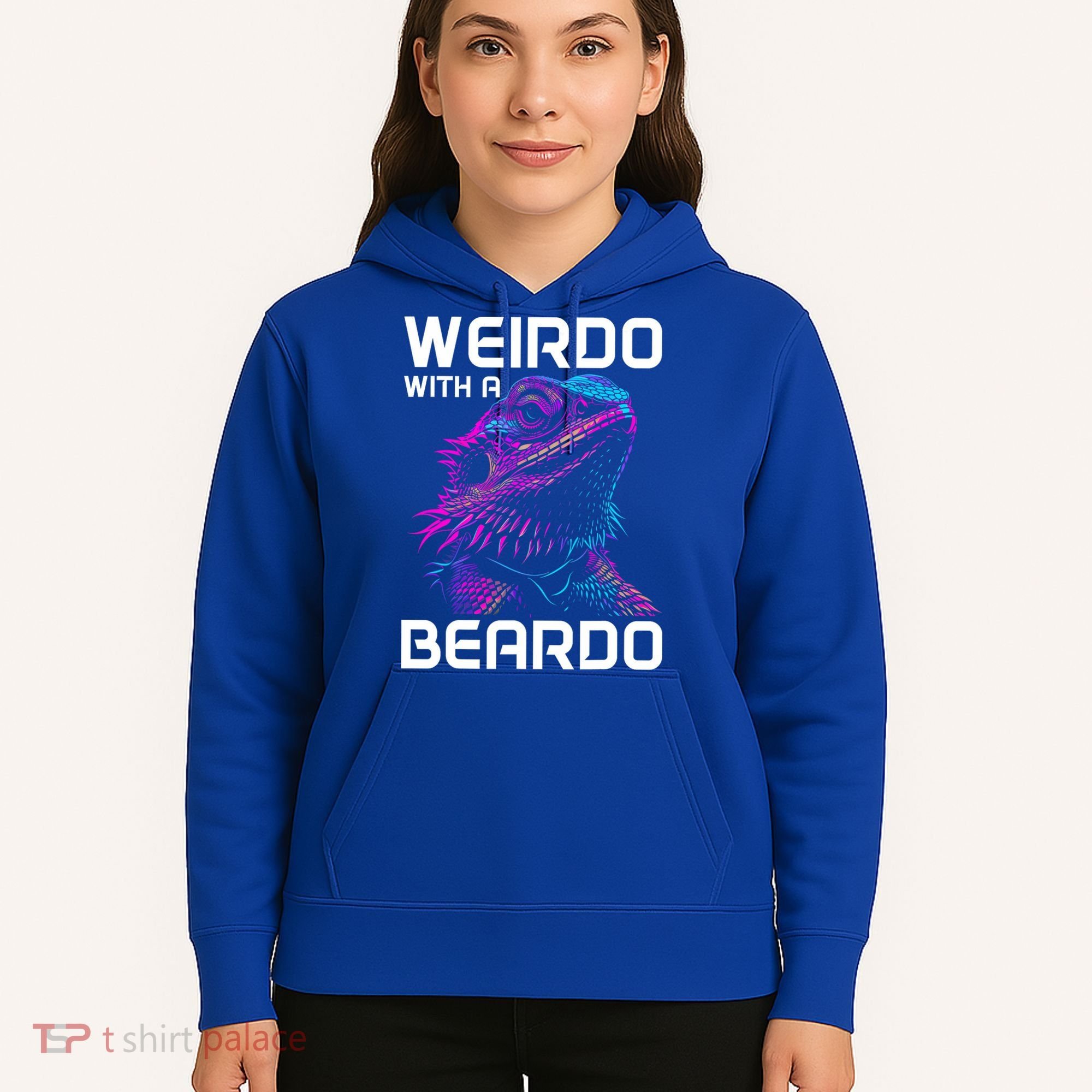 Bearded Dragon Funny Reptile Lover Hoodie