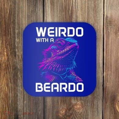 Bearded Dragon Funny Reptile Lover Coaster