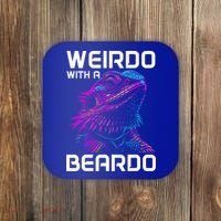 Bearded Dragon Funny Reptile Lover Coaster thumb 0