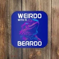 Bearded Dragon Funny Reptile Lover Coaster thumb 0