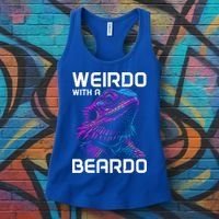 Bearded Dragon Funny Reptile Lover Women's Tank Top thumb 3