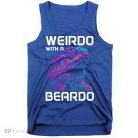 Bearded Dragon Funny Reptile Lover Tank Top thumb 0