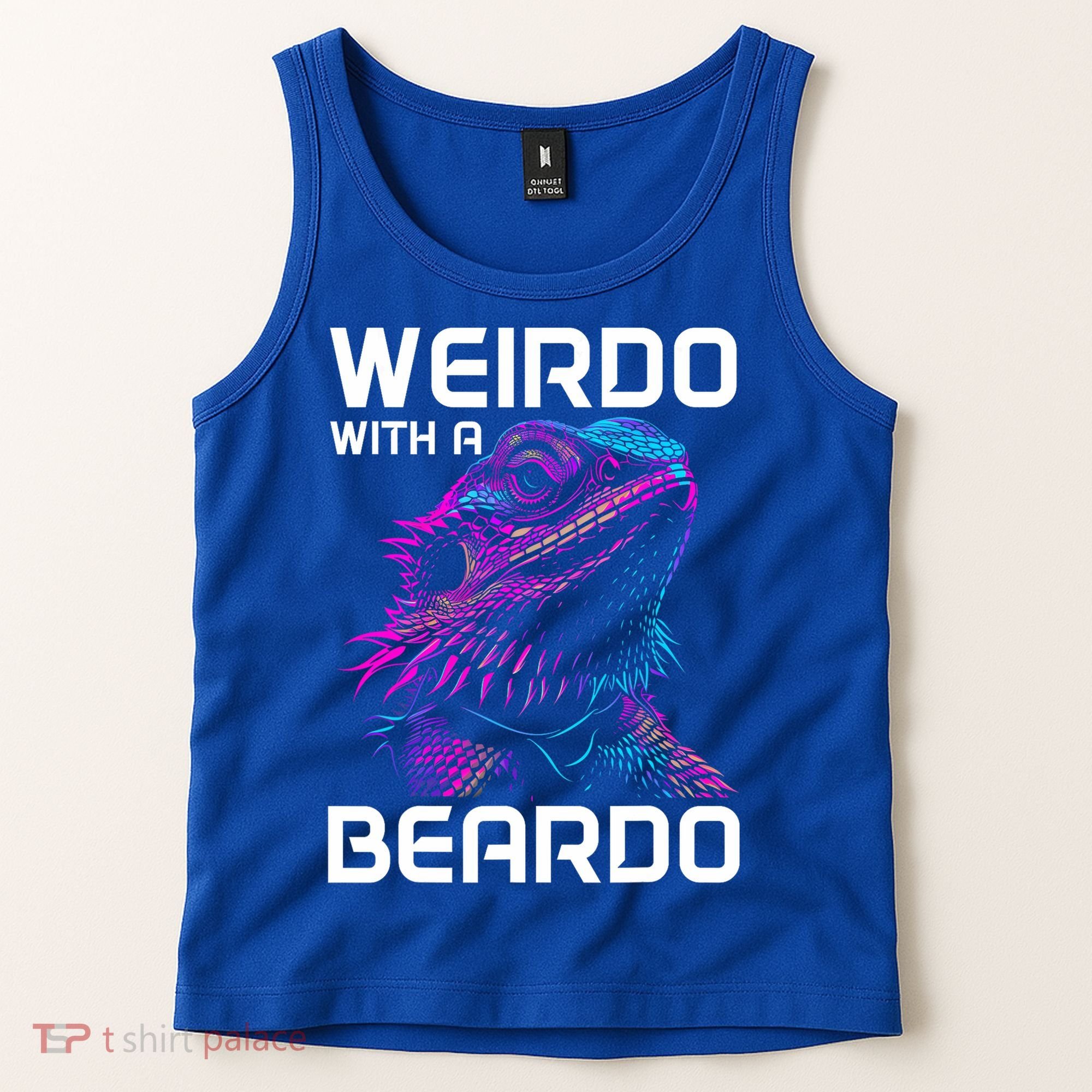 Bearded Dragon Funny Reptile Lover Tank Top