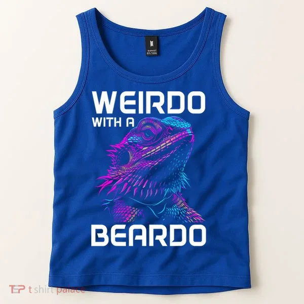 Bearded Dragon Funny Reptile Lover Tank Top