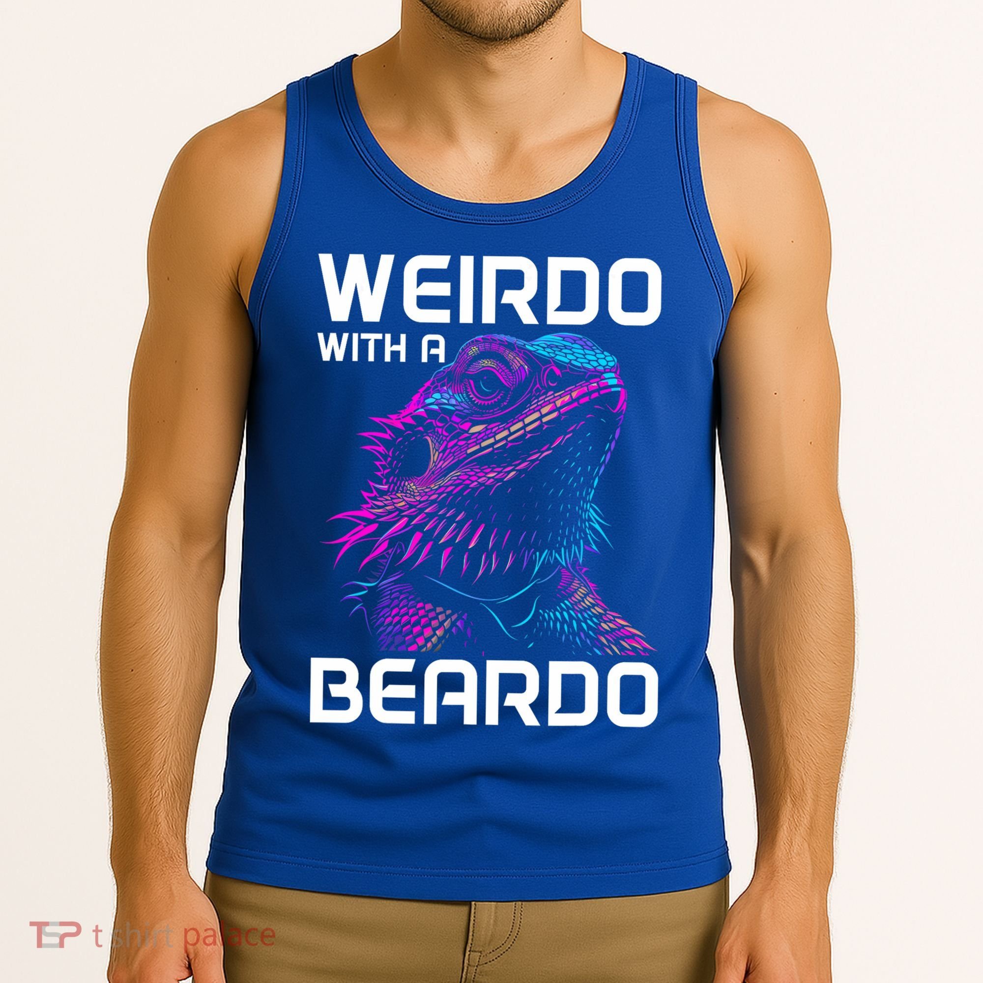 Bearded Dragon Funny Reptile Lover Tank Top
