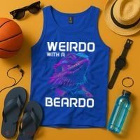Bearded Dragon Funny Reptile Lover Tank Top thumb 4